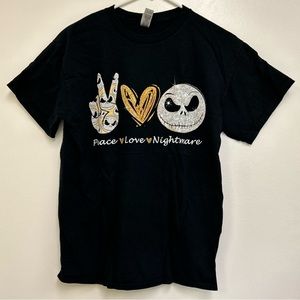 Women’s Medium Halloween T-Shirt Nightmare Before Christmas